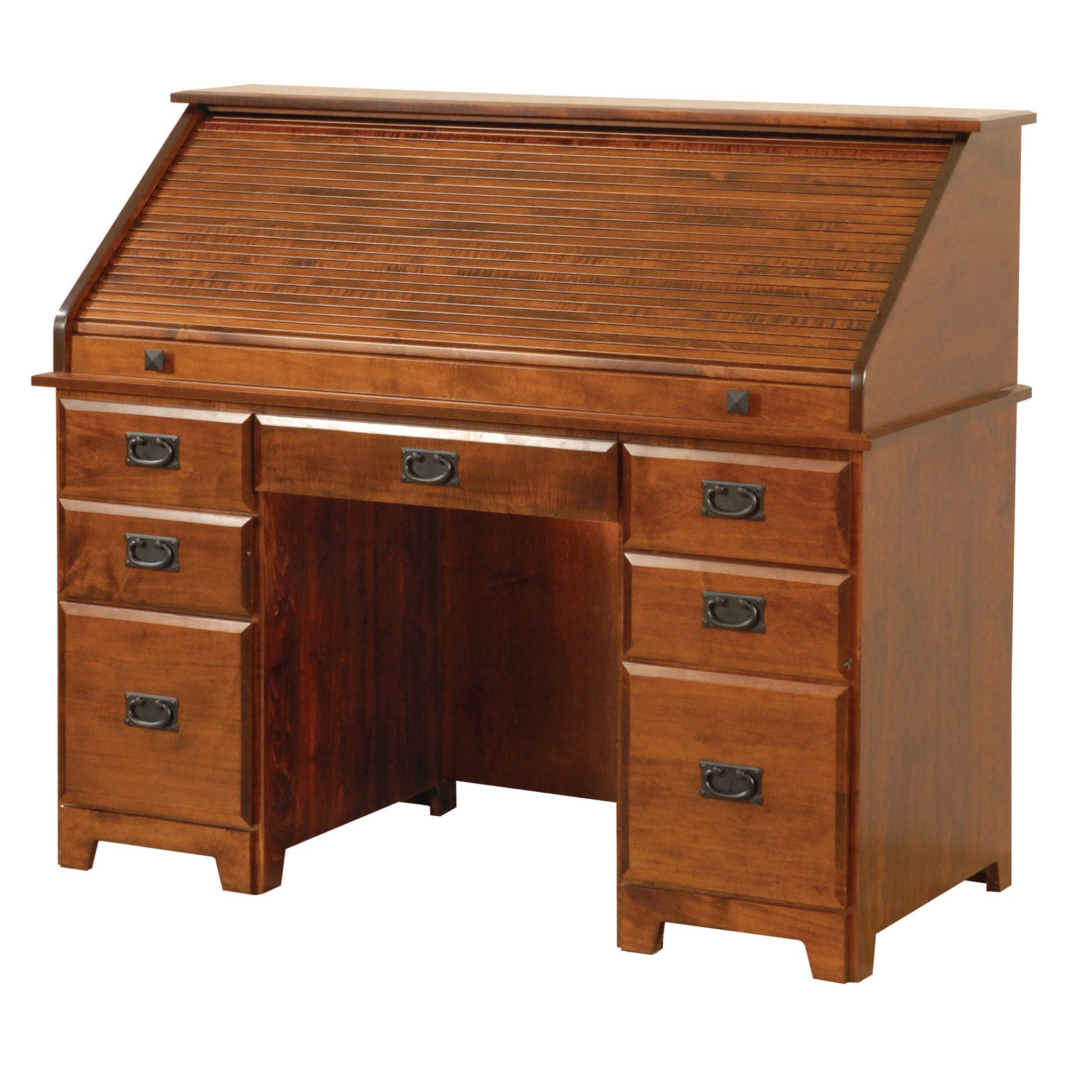 Murphy Amish Rolltop Desk - Herron's Furniture