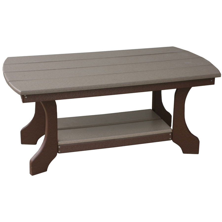 Oval Amish Outdoor Coffee Table - Herron's Furniture