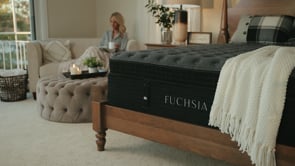 Fuchsia Amish Mattress in Firm or Plush