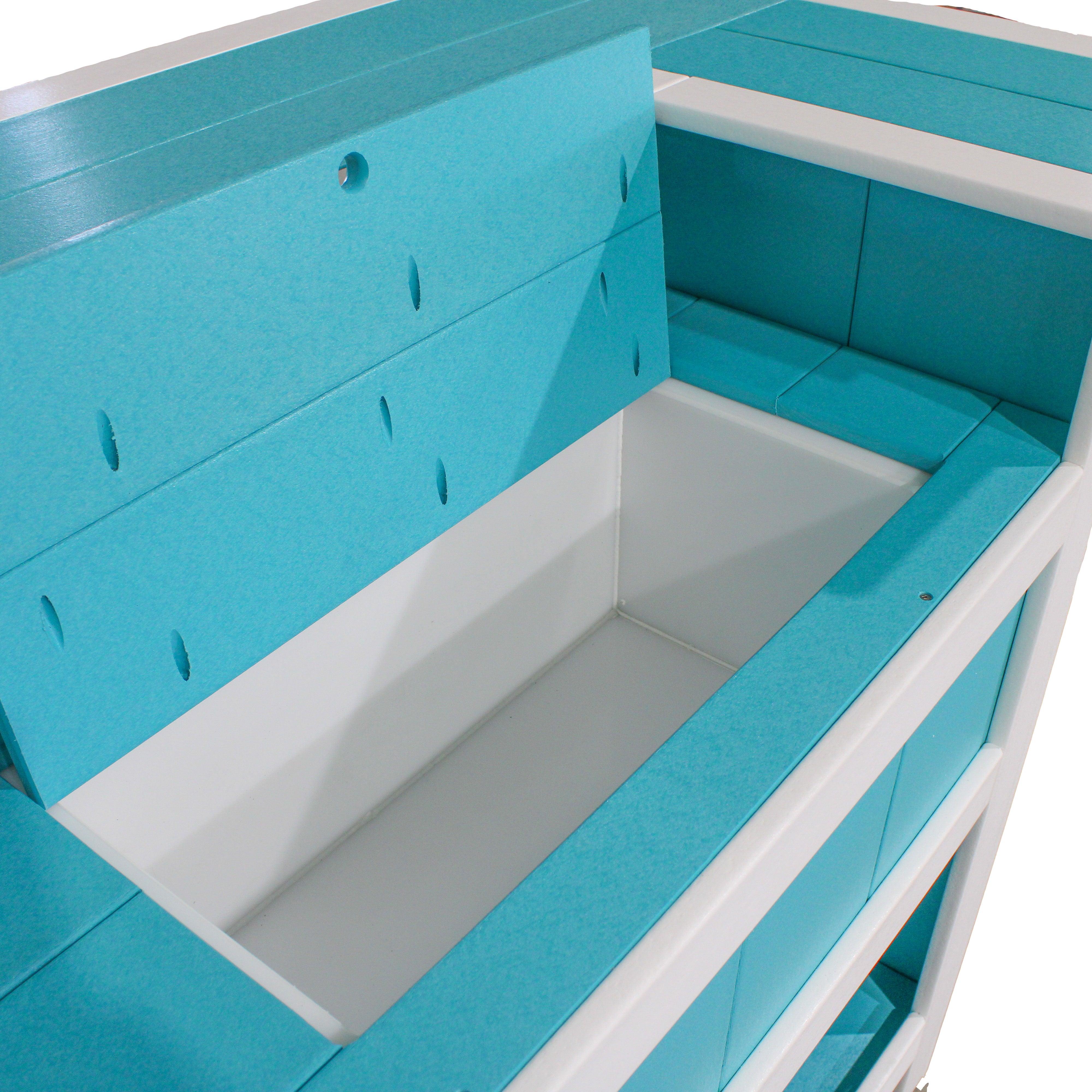 Serving Bar Amish Island - Herron's Furniture