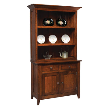 Settlers Ridge 2-Door Amish Hutch - Herron's Furniture