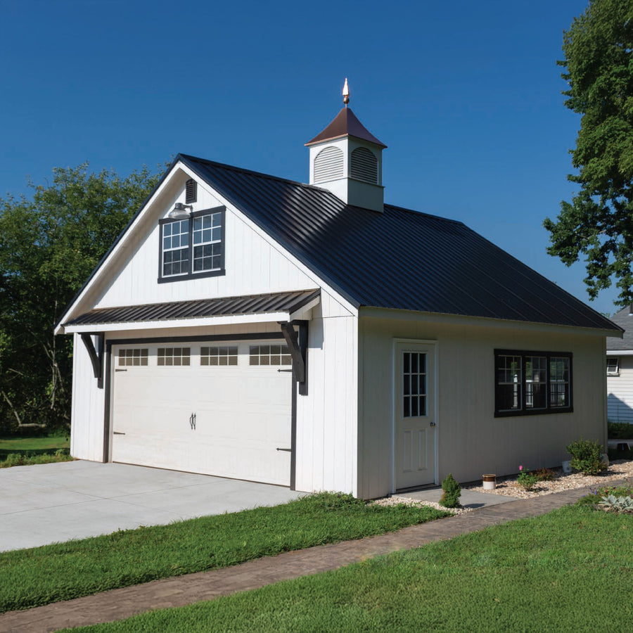 Custom Skyline Storage Amish Shed - Herron's Furniture