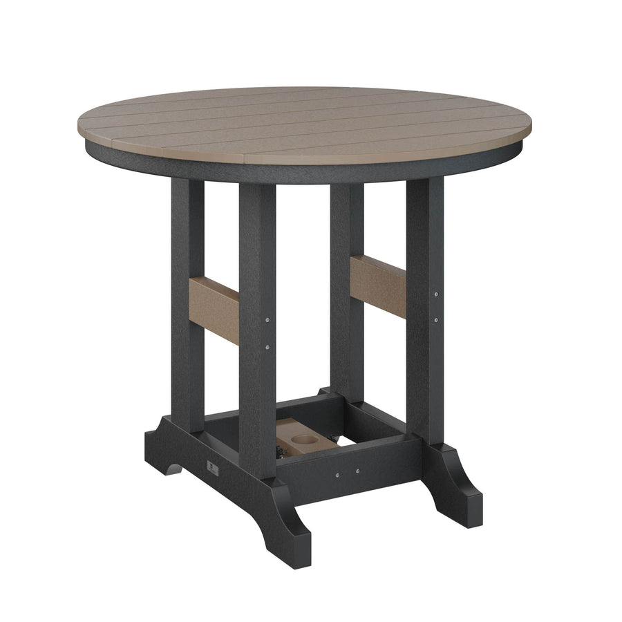 Garden Classic Round Amish Outdoor Table (38") - Herron's Furniture