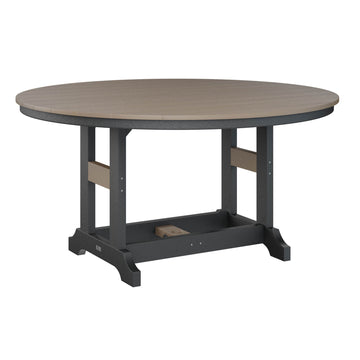 Garden Classic Round Amish Outdoor Table (60") - Herron's Furniture