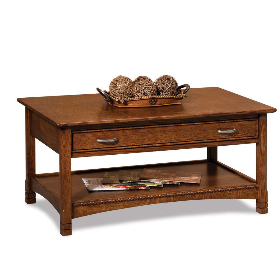 West Lake Amish Coffee Table - Herron's Furniture