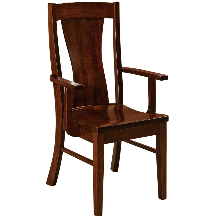 Westin Amish Arm Chair - Herron's Furniture