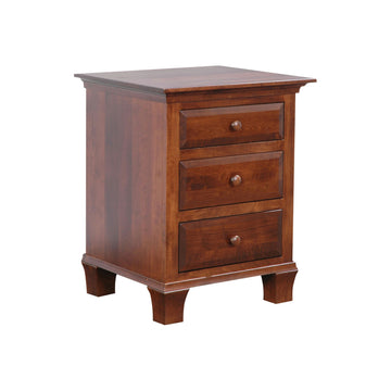 Willow Amish Nightstand with Drawers - Herron's Furniture