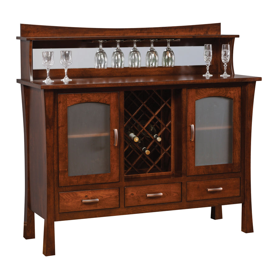 Woodbury Amish Wine Buffet - Herron's Furniture