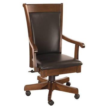 Acadia Amish Desk Chair - Herron's Furniture