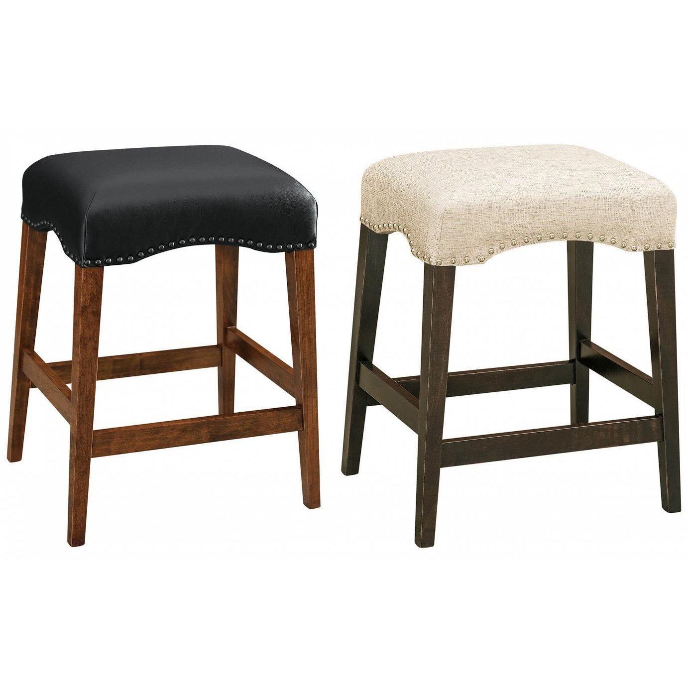 Allerton Stationary Amish Barstool - Herron's Furniture
