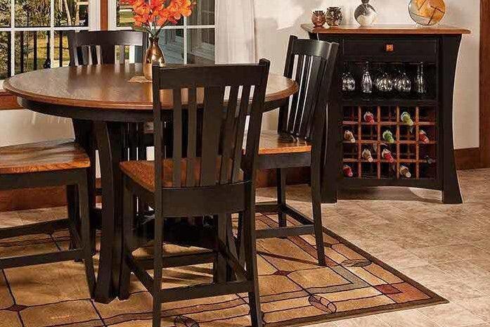 Amish Arts and Crafts Pub Dining Collection - Herron's Furniture