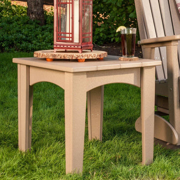Amish Island Poly End Table - Herron's Furniture