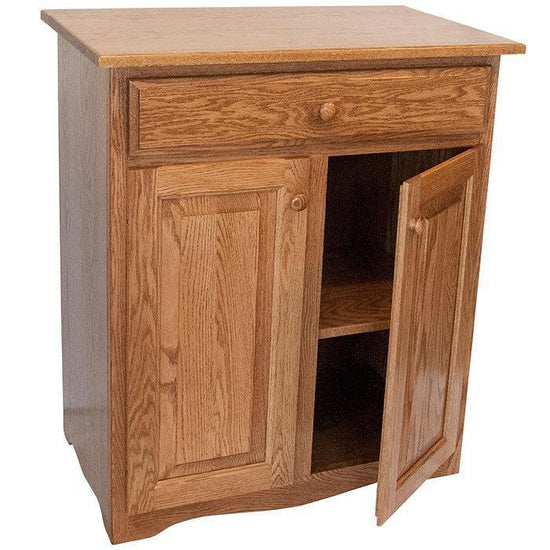 Amish Microwave Cart – Herron's Furniture