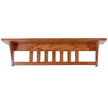 Amish Solid Wood Mission Shelf - Herron's Furniture