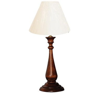 Amish Turned Table Lamp - Herron's Furniture