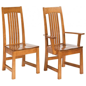 Armani Mission Amish Dining Chair - Herron's Furniture