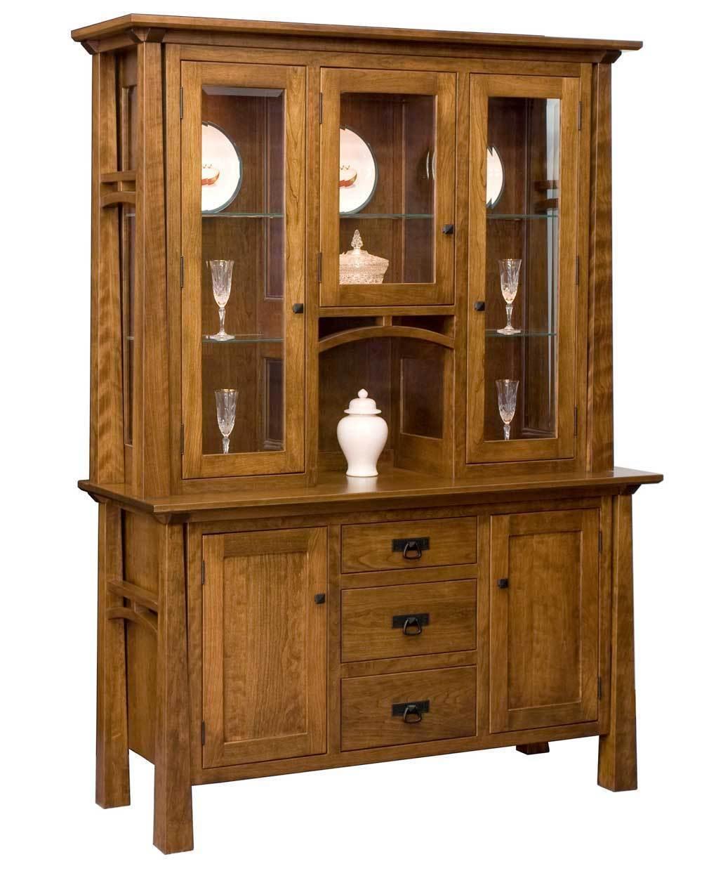 Artesa Amish 3-Door Hutch - Herron's Furniture