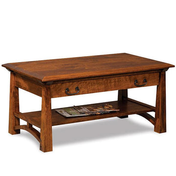 Artesa Coffee Table with Drawers - Herron's Furniture