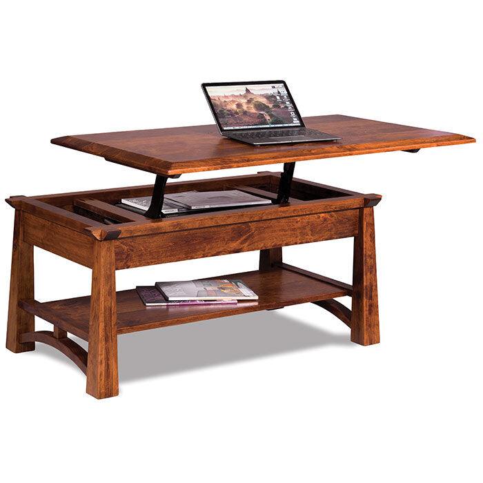 Artesa Lift Amish Coffee Table - Herron's Furniture