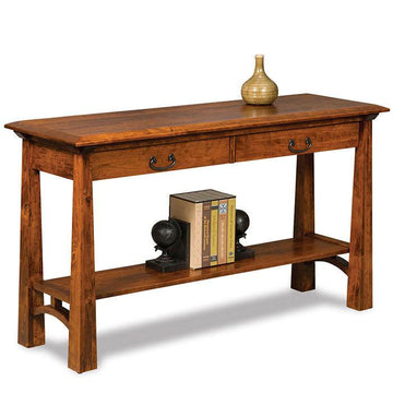 Artesa Sofa Table with Drawers - Herron's Furniture