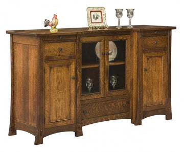 Aspen Solid Wood Amish Buffet - Herron's Furniture