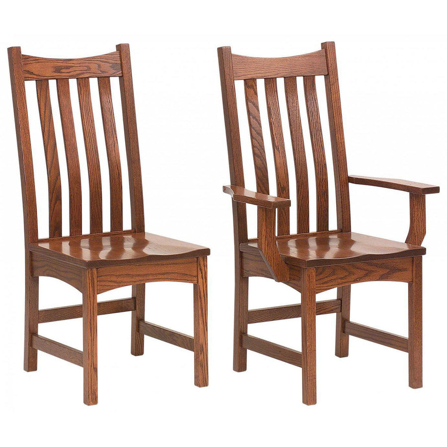 Bellingham Mission Amish Dining Chair - Herron's Furniture