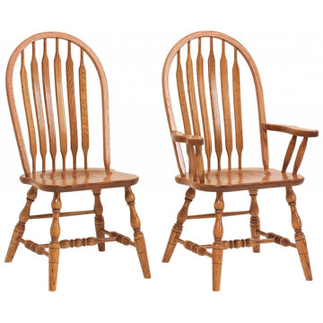 Bent Paddle Amish Dining Chair - Herron's Furniture