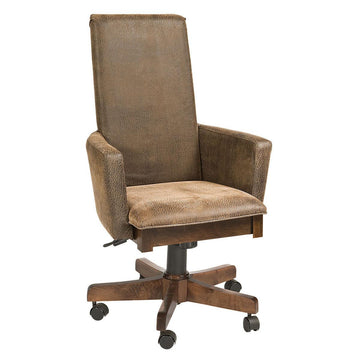Bradbury Amish Desk Chair - Herron's Furniture