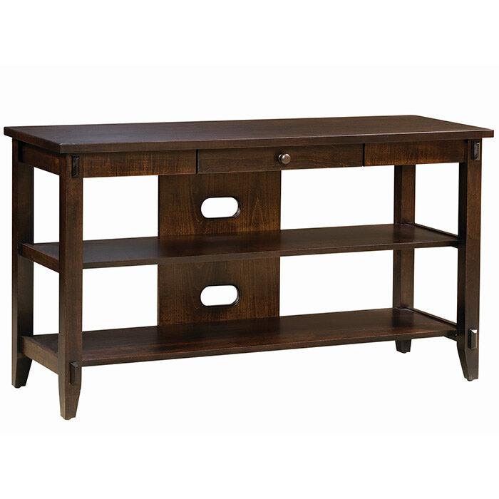 Bungalow Open Amish TV Stand - Herron's Furniture