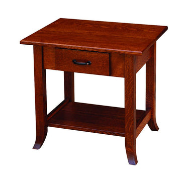 Bunker Hill Amish Solid Wood End Table - Herron's Furniture