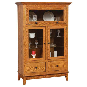 Canterbury Amish 2-Door Cabinet - Herron's Furniture