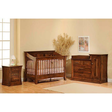 Carlisle Amish Panel Nursery Set - Herron's Furniture