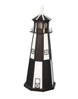 Checkerboard Amish Wood Lighthouse - Herron's Furniture