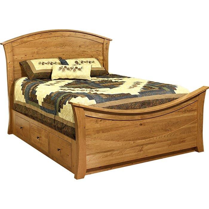 Chelsea Amish Bed - Herron's Furniture