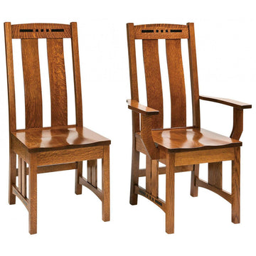 Colebrook Mission Amish Dining Chair - Herron's Furniture