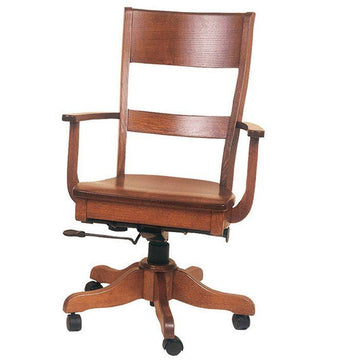 Columbus Amish Desk Chair - Herron's Furniture
