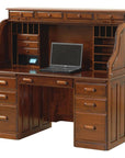 Computer Amish Deluxe Rolltop Desk - Herron's Furniture