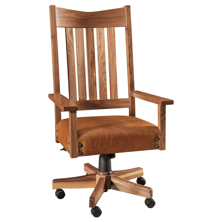 Conner Amish Desk Chair - Herron's Furniture