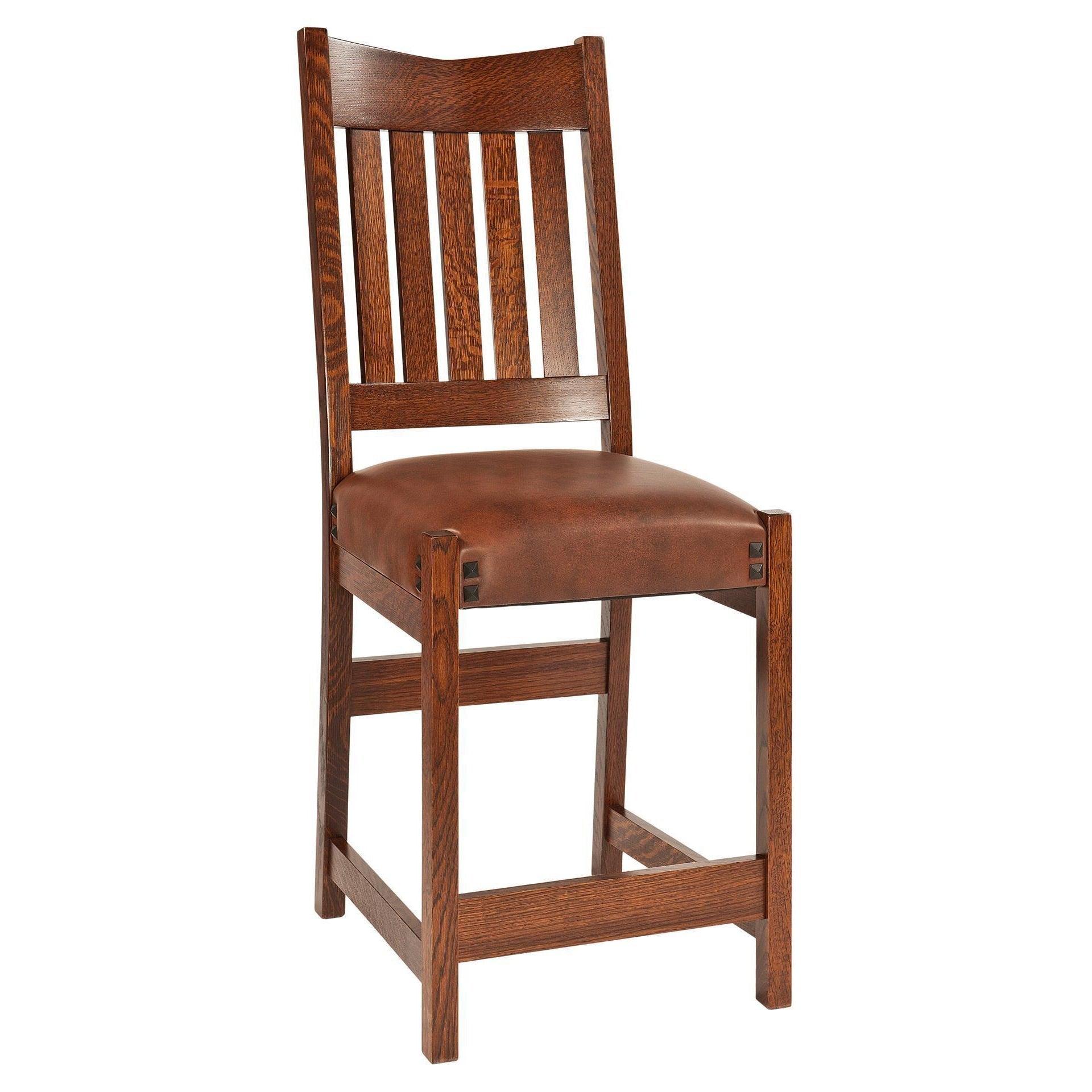 Conner Mission Amish Barstool - Herron's Furniture