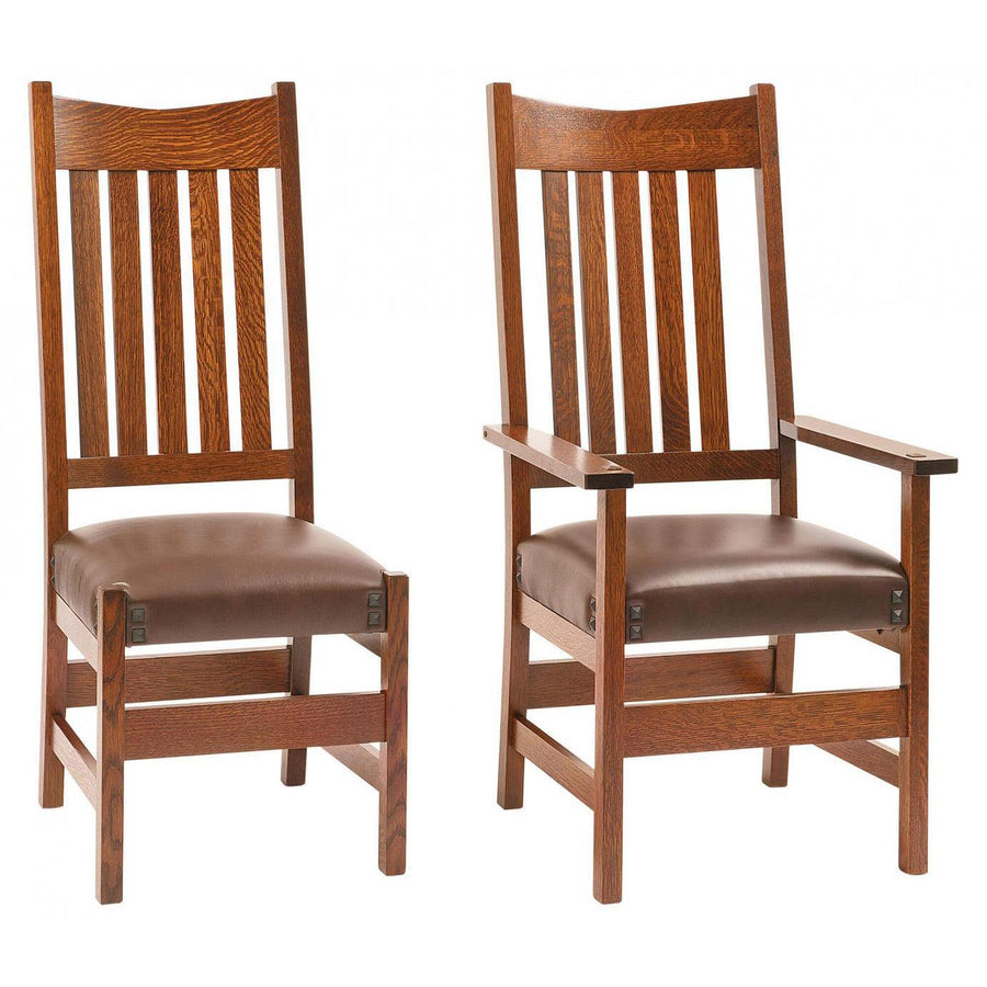 Conner Mission Amish Dining Chair - Herron's Furniture