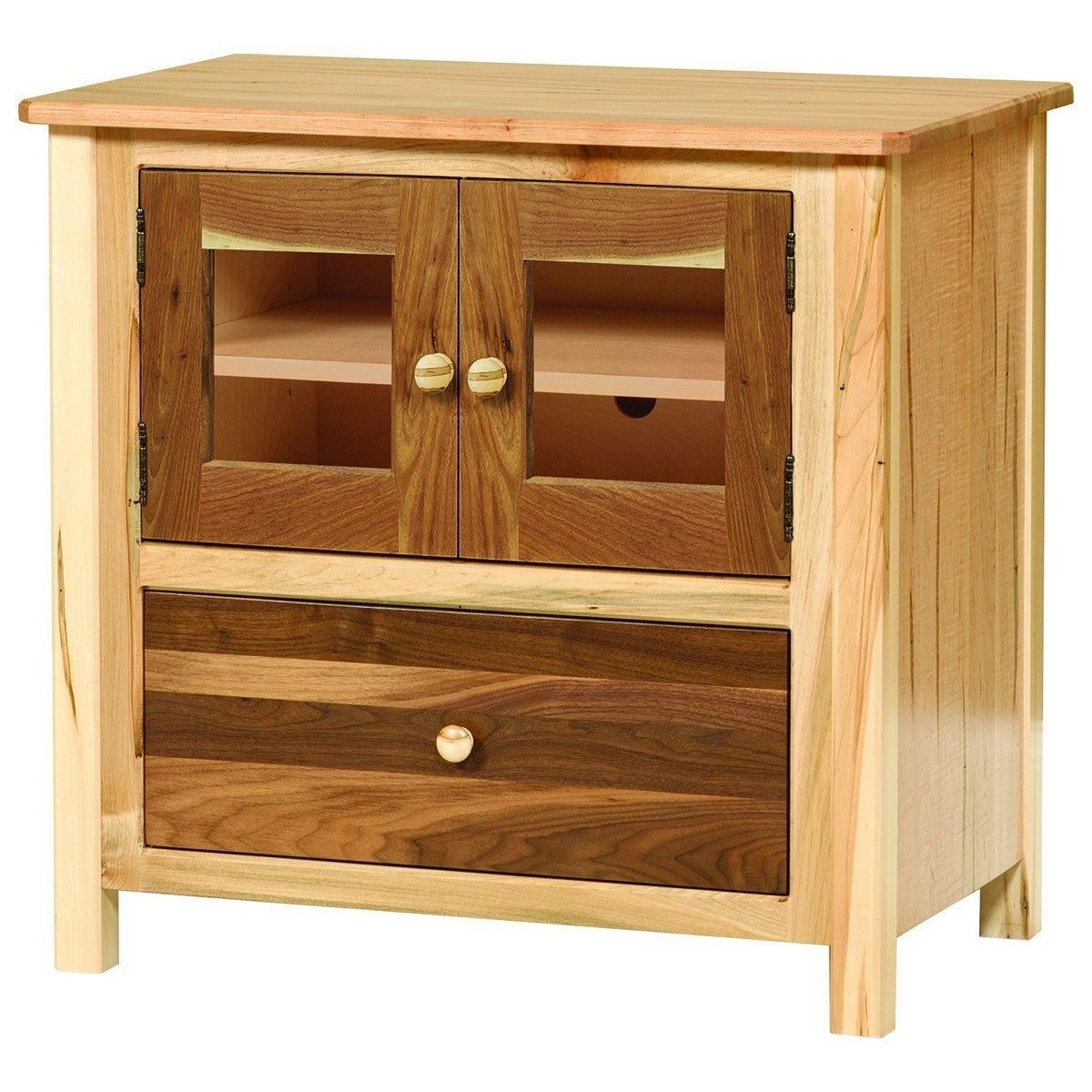 Cornwell Amish Small TV Stand with Doors - Herron's Furniture