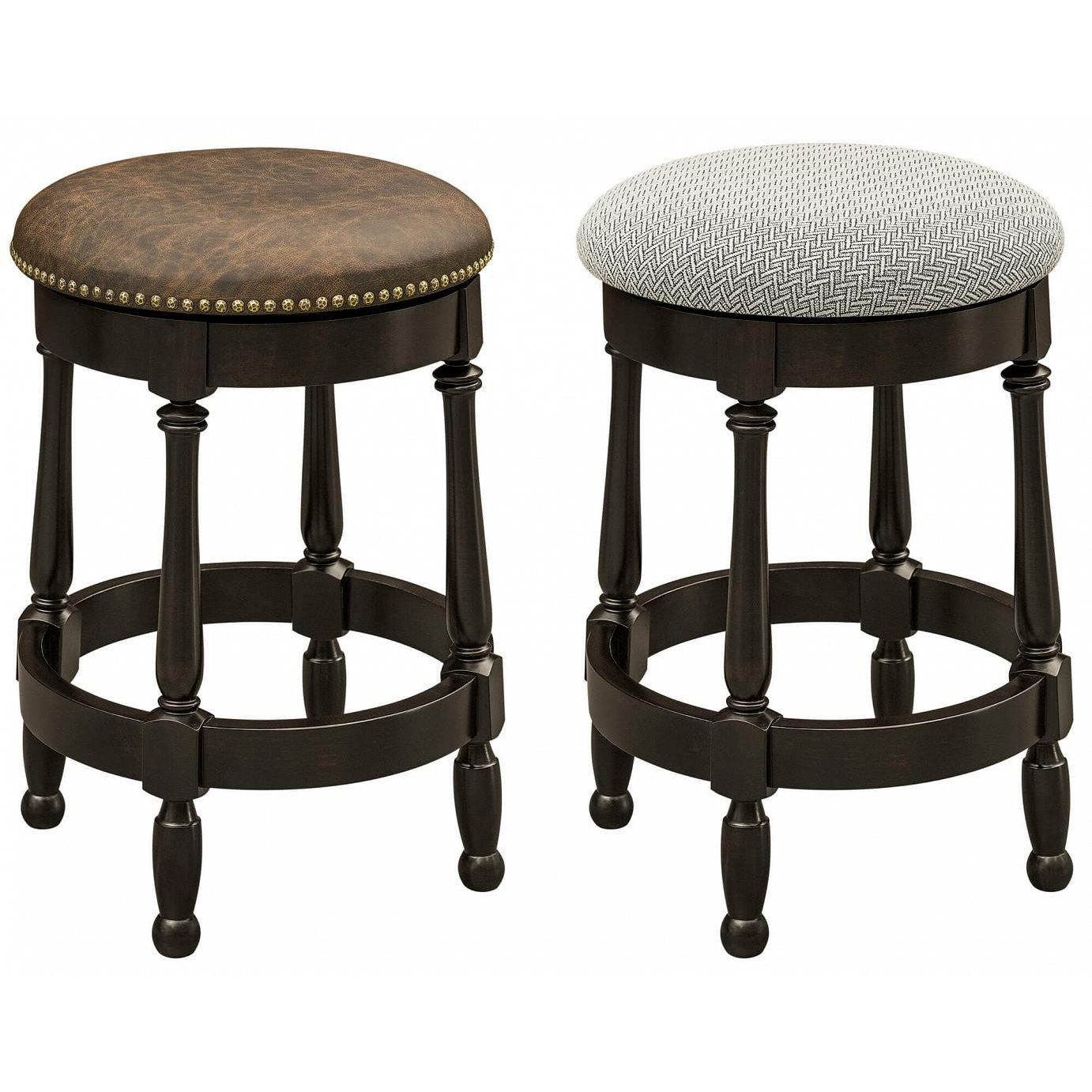 Cosgrove Swivel Amish Barstool - Herron's Furniture