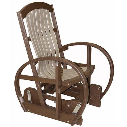 Cottage Polybent Amish Glider - Herron's Furniture