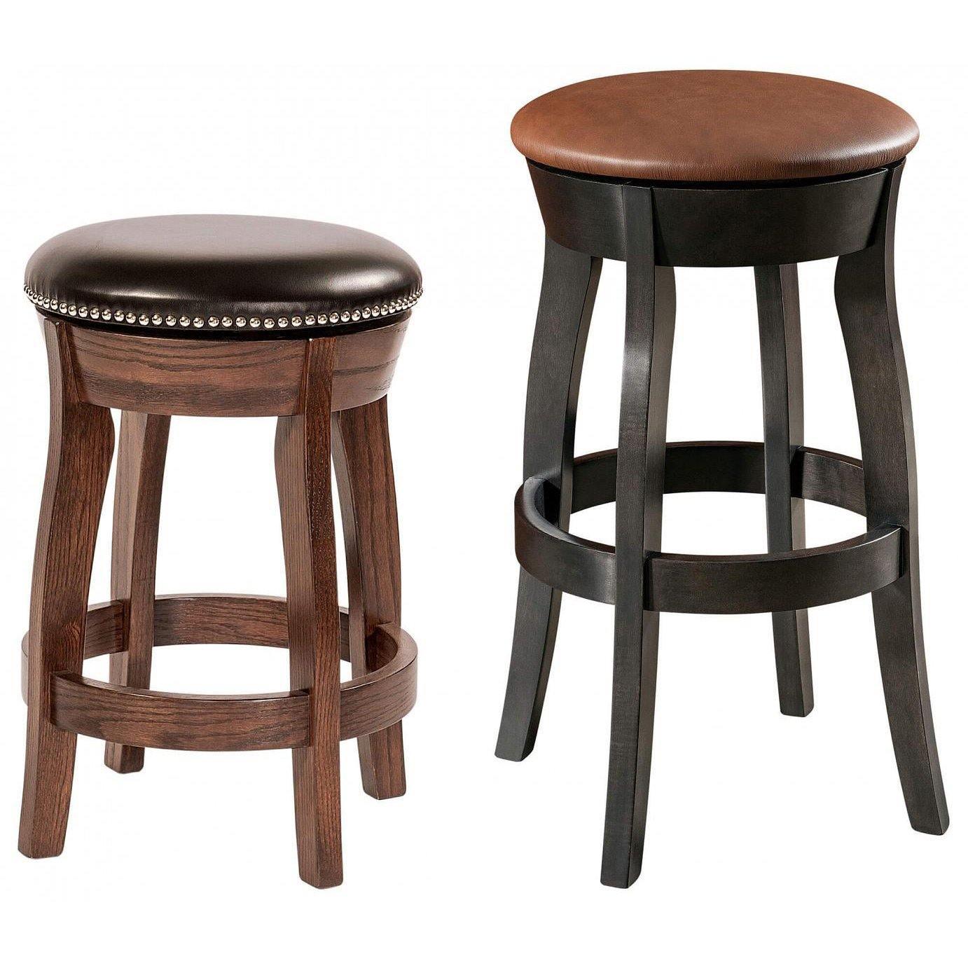 Dillon Swivel Amish Barstool - Herron's Furniture