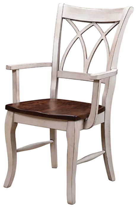 Double X Back Amish Chair - Herron's Furniture