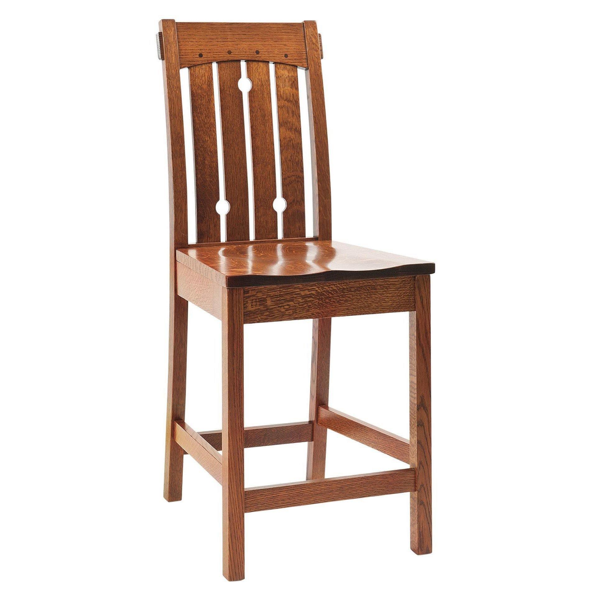 Douglas Mission Amish Barstool - Herron's Furniture