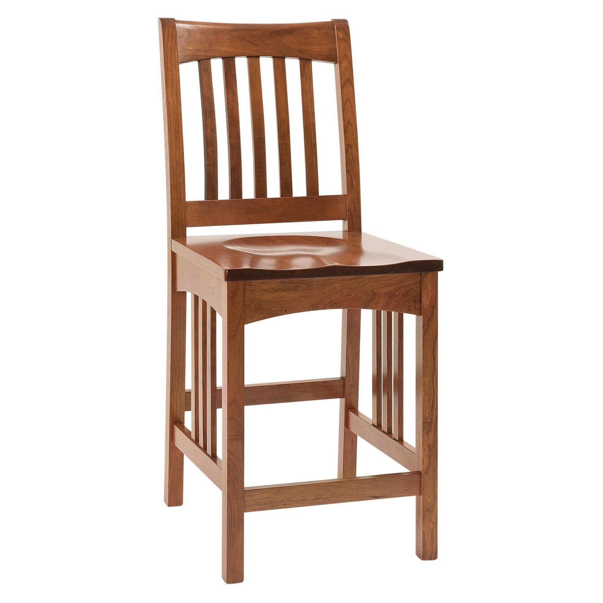 Elridge Amish Barstool - Herron's Furniture