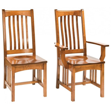 Elridge Mission Amish Dining Chair - Herron's Furniture