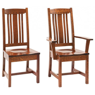 Grant Mission Amish Dining Chair - Herron's Furniture