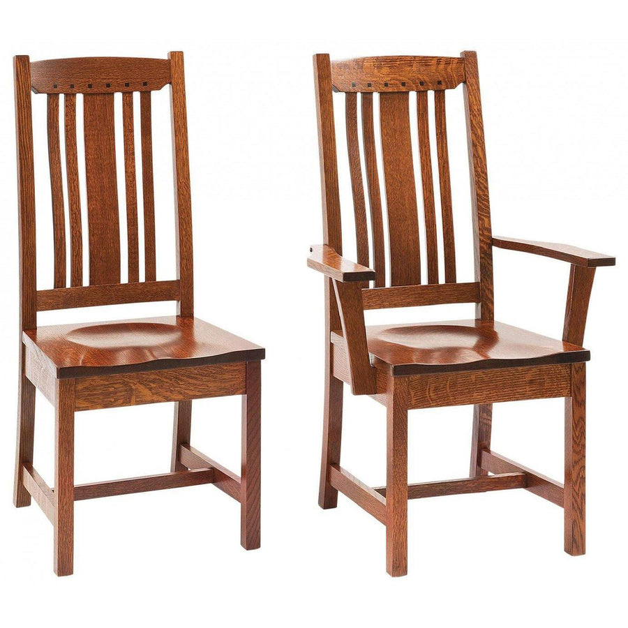 Grant Mission Amish Dining Chair - Herron's Furniture